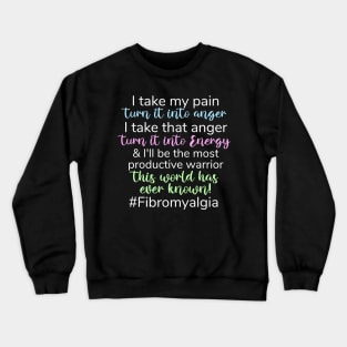 Fibro Warrior Crewneck Sweatshirt